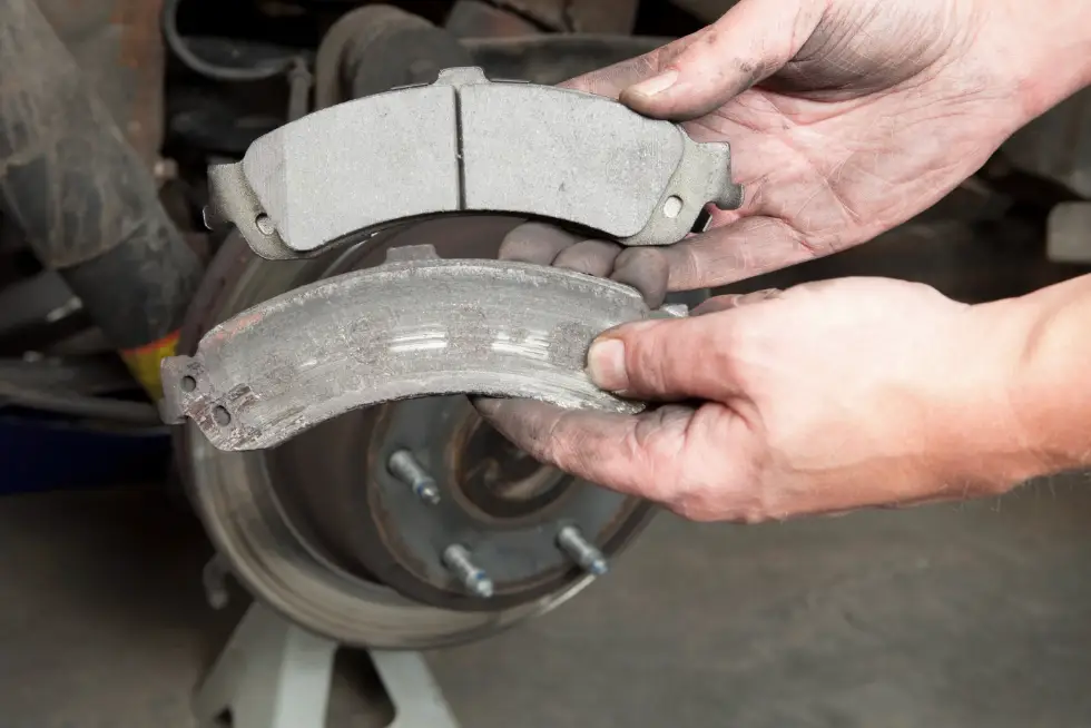 Brake pad change at Brock Auto Centre Kamloops