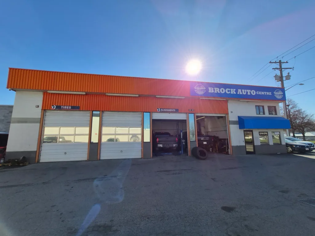 Exterior view of Brock Auto Centre in Kamloops